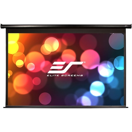 Elite Screens Vmax2 - Projection Screen - Aluminum - White - Rugged Design ; 160 ELECTRIC128X